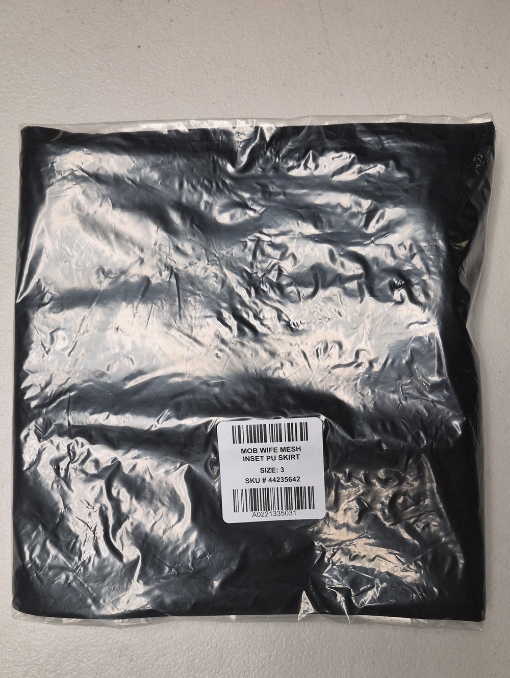 ❤️NWT TORRID PLEATHER LINGERIE - MOB WIFE SKIRT - BLACK MESH INSERTS - PLUS SIZE - Picture 8 of 11